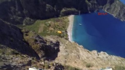 Fethiye - 330 Metreden Kelebekler Vadisi'ne Nefes Kesen Atlayışlar