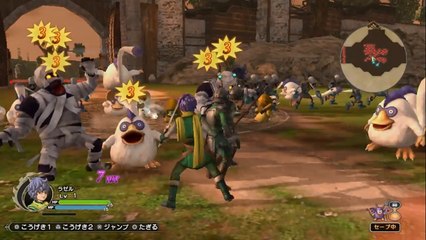 Dragon Quest Heroes II Gameplay en PS Vita