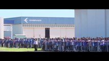 Embraer - KC-390 Military Transport Aircraft Rollout [1080p]