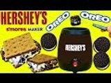Disney | Oreo Smores!!! Cookie Crusted Marshmallows Hershey's Chocolate & S'mores Maker by DisneyCarToys