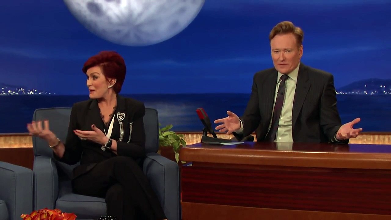 Sharon Osbournes Naughty Restaurant Behavior - CONAN on TBS