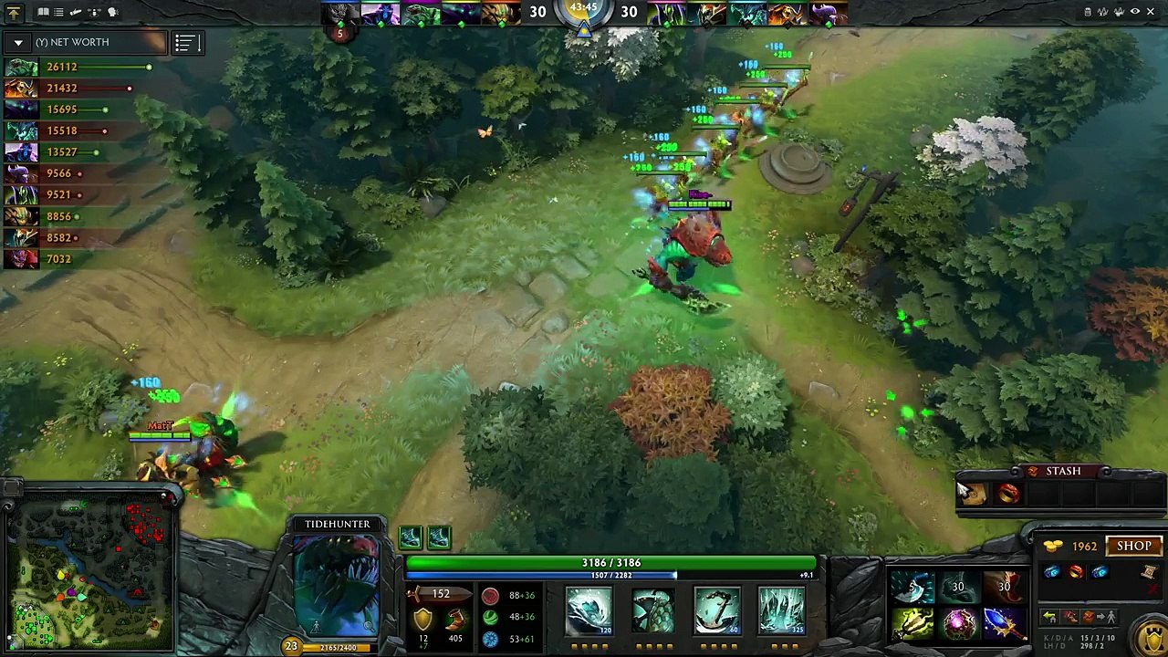 LH446! Tide Hunter Mid by Miracle- Ranked Match - Dota 2 RedArchon_82