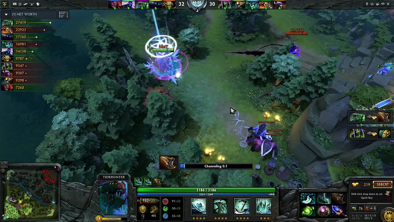 LH446! Tide Hunter Mid by Miracle- Ranked Match - Dota 2 RedArchon_86