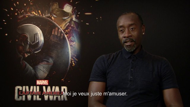 L'interview - Civil War : Don Cheadle, Anthony Russo et Emily VanCamp