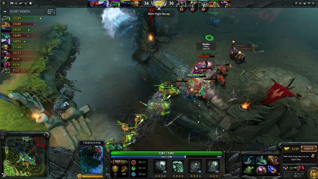 LH446! Tide Hunter Mid by Miracle- Ranked Match - Dota 2 RedArchon_93