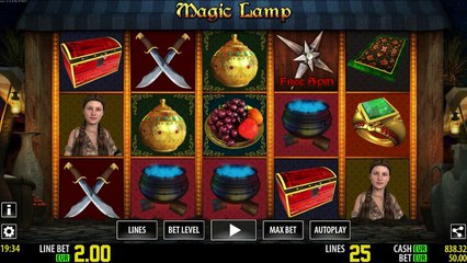 Magic Lamp HD ilmainen kasino kolikkopeli World Match Video Esikatselu