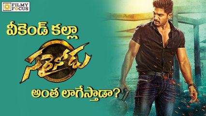 Sarrainodu Movie First Week Collections - Filmyfocus.com