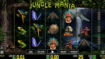 Jungle Mania HD ilmainen kasino kolikkopeli World Match Video Esikatselu