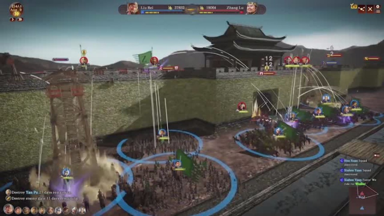 Romance of the Three Kingdoms XIII - Gameplay Trailer