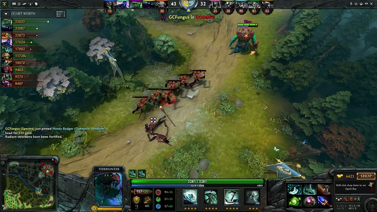 LH446! Tide Hunter Mid by Miracle- Ranked Match - Dota 2 RedArchon_97