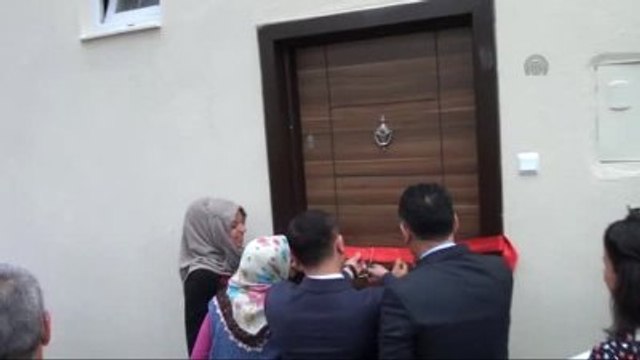 Son Parasını Güvenlik Güçlerine Bağışlayan Buldurluoğlu, Yeni Evine Kavuştu