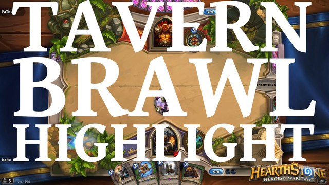 Hearthstone Tavern Brawl, a highlight Episode 4 : Encounter at the Crossroad