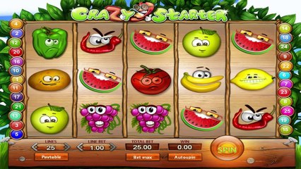 Crazy Starter ilmainen kasino kolikkopeli SoftSwiss Video Esikatselu