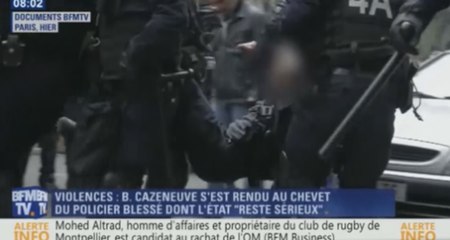 Loi travail : Un policier grièvement blessé pendant la manifestation à Paris (vidéo)
