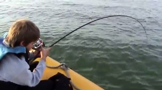 peche liche de 27kg aux leurres au delta de l'ebre