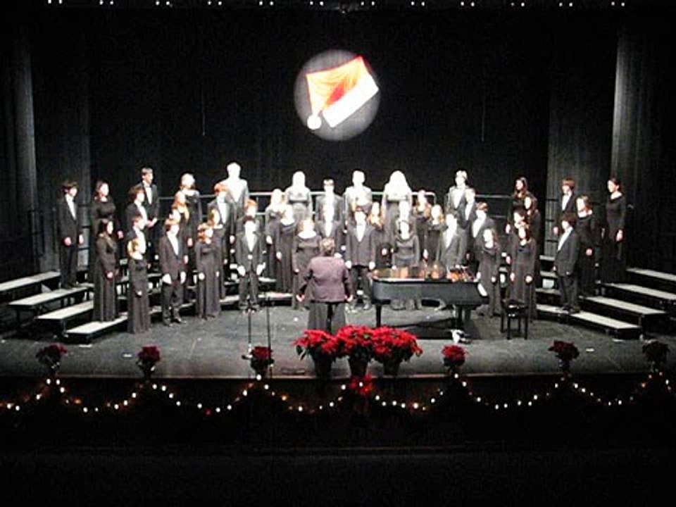 2009-12-17 13 NHSS Santa Fund Concert-Concert Choir-Christmas Time Is Here