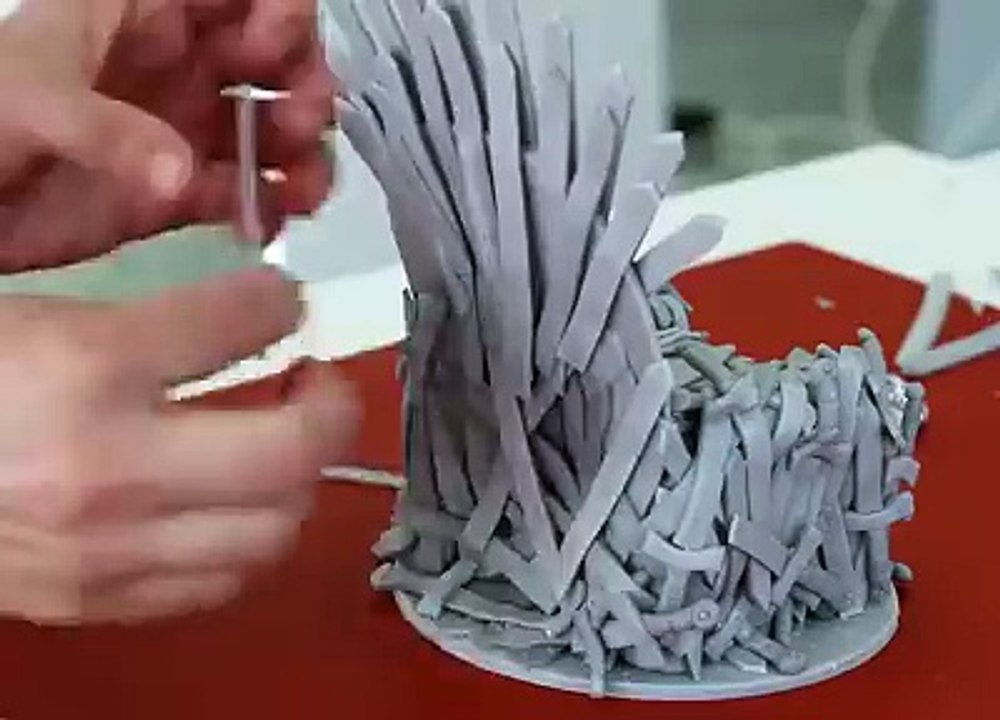 Game of thrones cake - Making of the cake of game of thrones