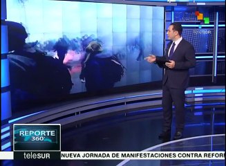 Policía francesa reprime a opositores de la reforma a la ley laboral