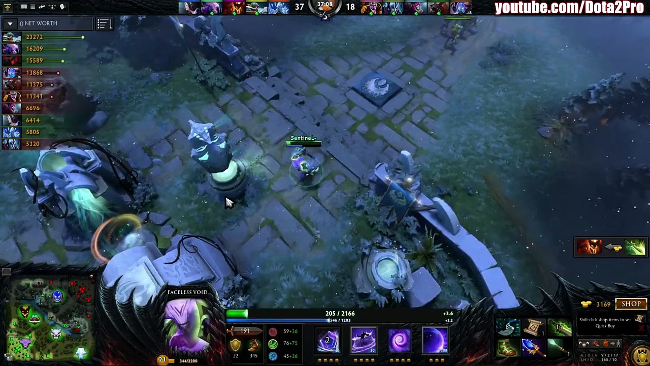 Miracle- Faceless Void Offlane Pro Gameplay - NEW META - Dota 2 MMR_67