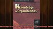 READ book  Knowledge in Organizations Resources for the KnowledgeBased Economy  FREE BOOOK ONLINE