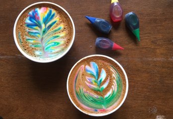 Here's How To Make A Rainbow Latte