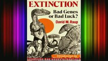 READ Ebooks FREE  Extinction Bad Genes Or Bad Luck Full Free