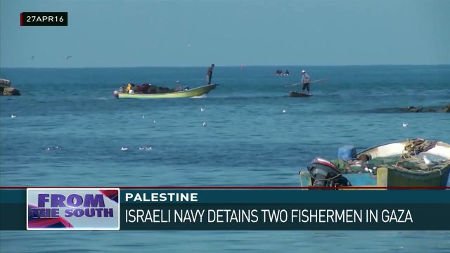 Israeli Navy Detains Two Fishermen in Gaza