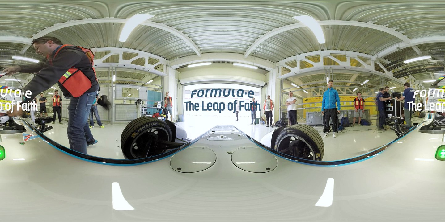 Damien Walters Formula E Backflip In 360 Degrees