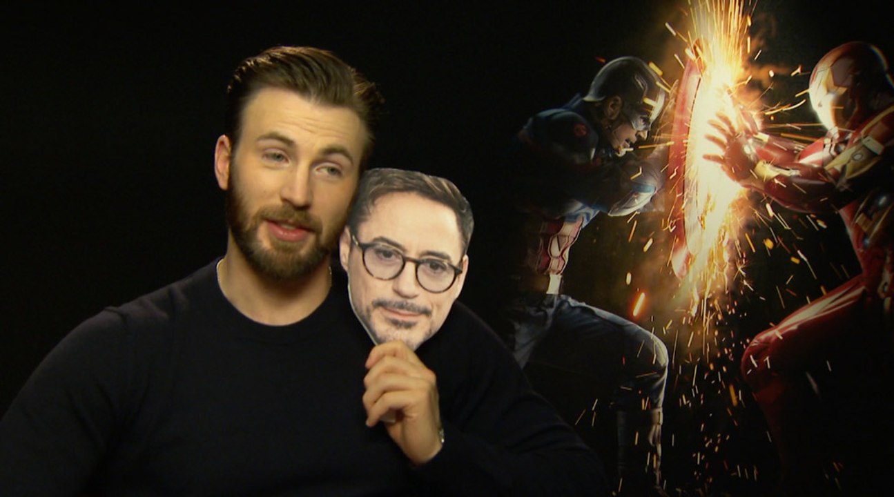 Captain America Civil War : Chris Evans "Robert Downey Jr et moi sommes d'excellents amis dans la vie" (INTERVIEW VIDÉO)