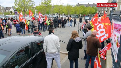 Pontivy. Près de 150 personnes contre la loi travail