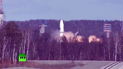С космодрома Восточный произведен первый в истории запуск