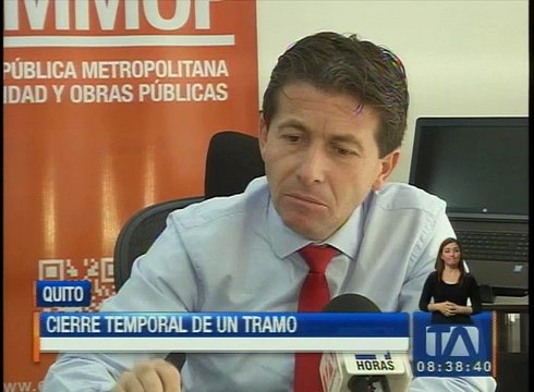 ¡Atención! Cierre temporal de un tramo en el intercambiador de Carapungo
