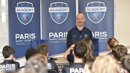 La Paris Saint-Germain Academy version handball