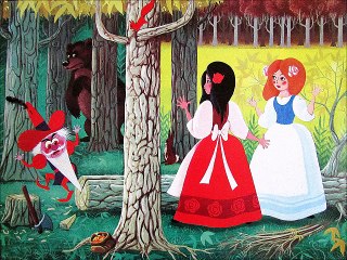 Schneeweißchen und Rosenrot