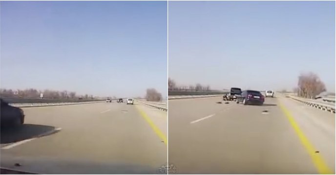 O pior local para trocar o pneu do carro... tu bates mal man?