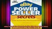 READ book  eBay PowerSeller Secrets Insider Tips from eBays Most Successful Sellers 2nd Edition Full EBook