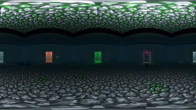 360 DEGREE Five Nights at Freddys in Minecraft Horror Animaton: The Horror Room