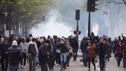 Fransa'da Çalışma Yasası Protestosu (2)