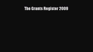 Read The Grants Register 2009 Ebook Free