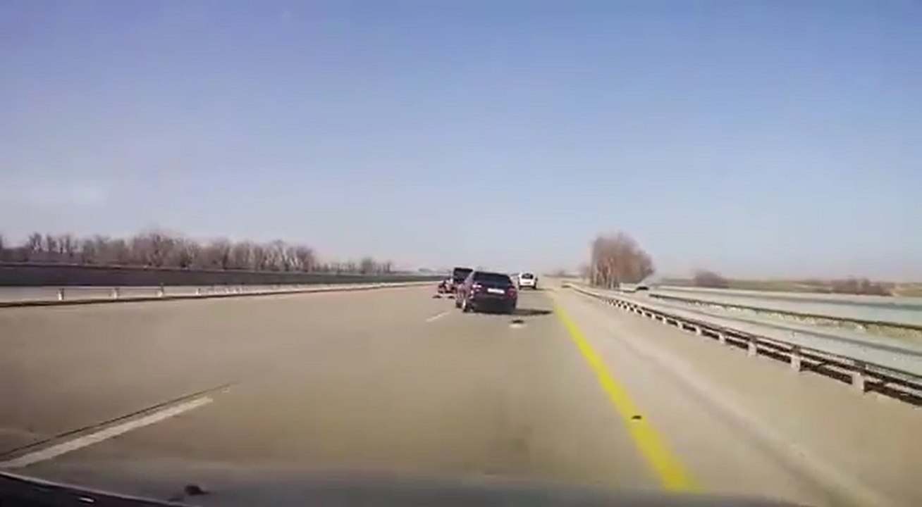 Who would think to change a tire there?