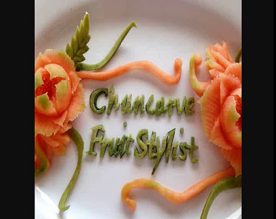 Chuncarve Callalily Flowers-แกะสสักดอกไม้จากพริก