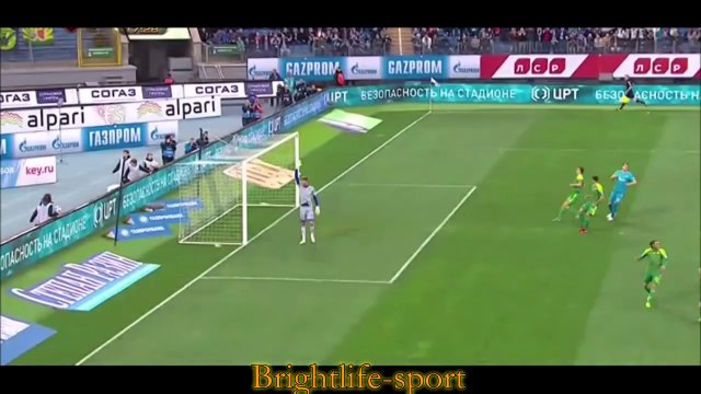 Зенит 4- 1 Кубань (28 апреля 2016 г, Чемпионат России)