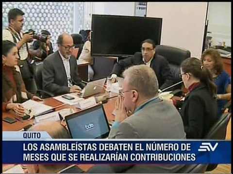 Asamblea analiza cambios en contribuciones de sueldos