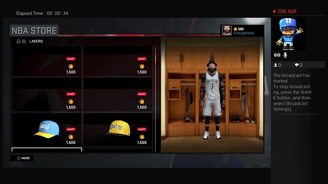 XxYoungKillax0's Live PS4 Broadcast