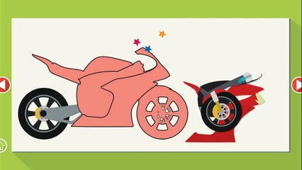 Cars and Trucks for kids - Police car, the bus, Ambulance - Street Vehicles