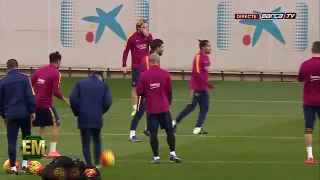 DIRECTE - Entrenament del FC Barcelona previ al partit amb Llevant UD