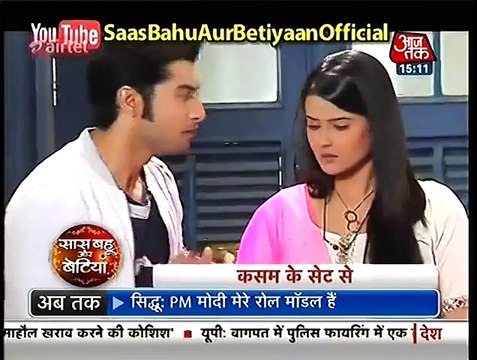 Kasam Tere Pyaar Ki - 29th April 2016 News Rishi ki Naakam Koshi Tanu Ko Manaane ki