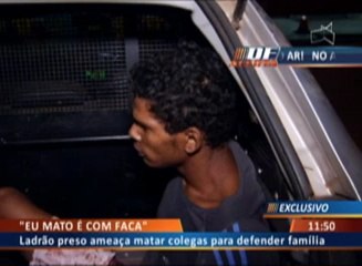 Ladrão se Feriu com Faca ao Tentar Fugir de Polícia em Ponta de Faca 🗡️