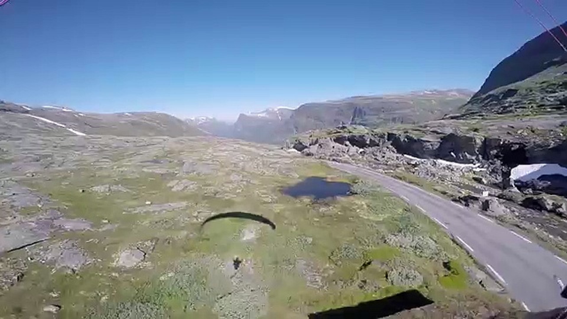 paragliding fail