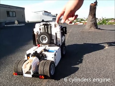 lego technic RC tractor truck moc 2016